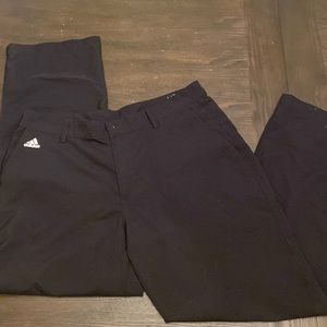 COPY - Mens black adidas golf pants (missing button)